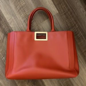 Roger Vivier leather handle bag